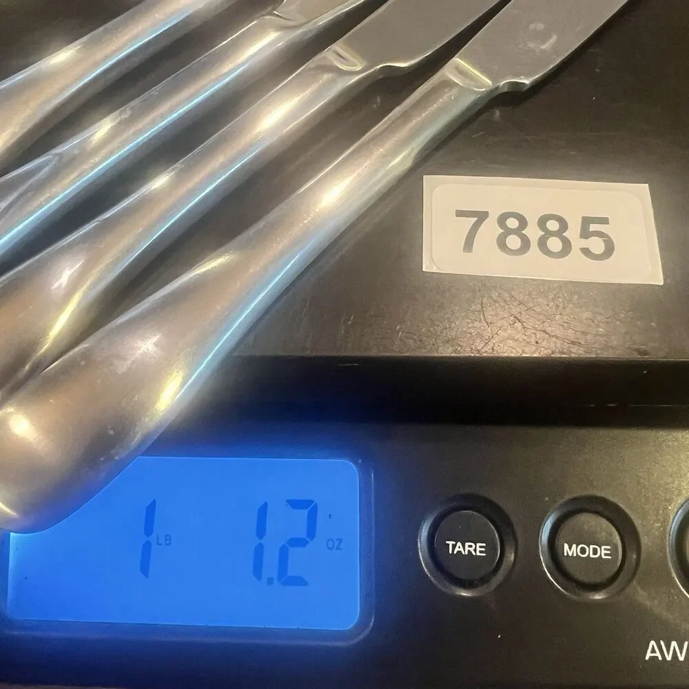 4 dinner knives knife Oneida Aptitude 90-212 Stainless Flatware silverware